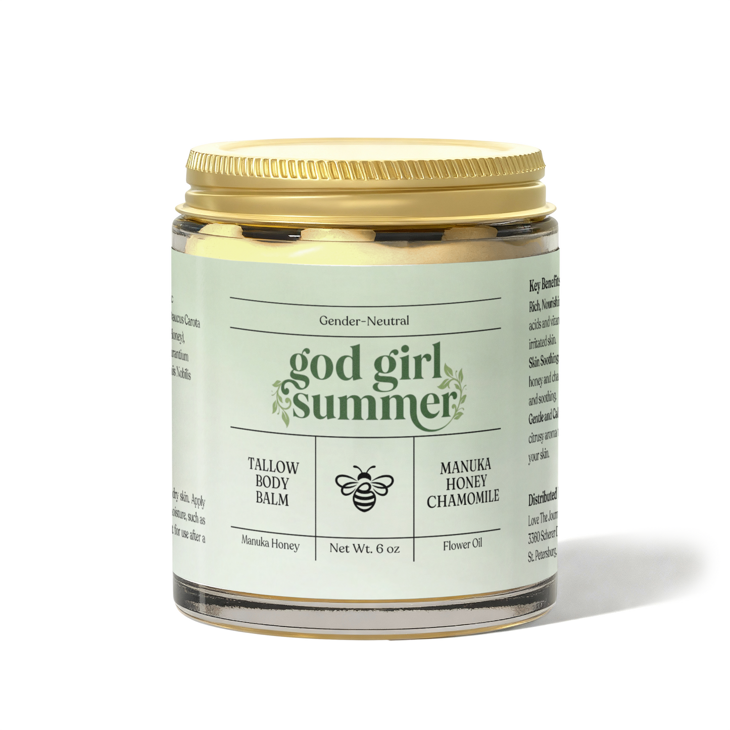 Manuka Honey Chamomile Tallow Body Balm