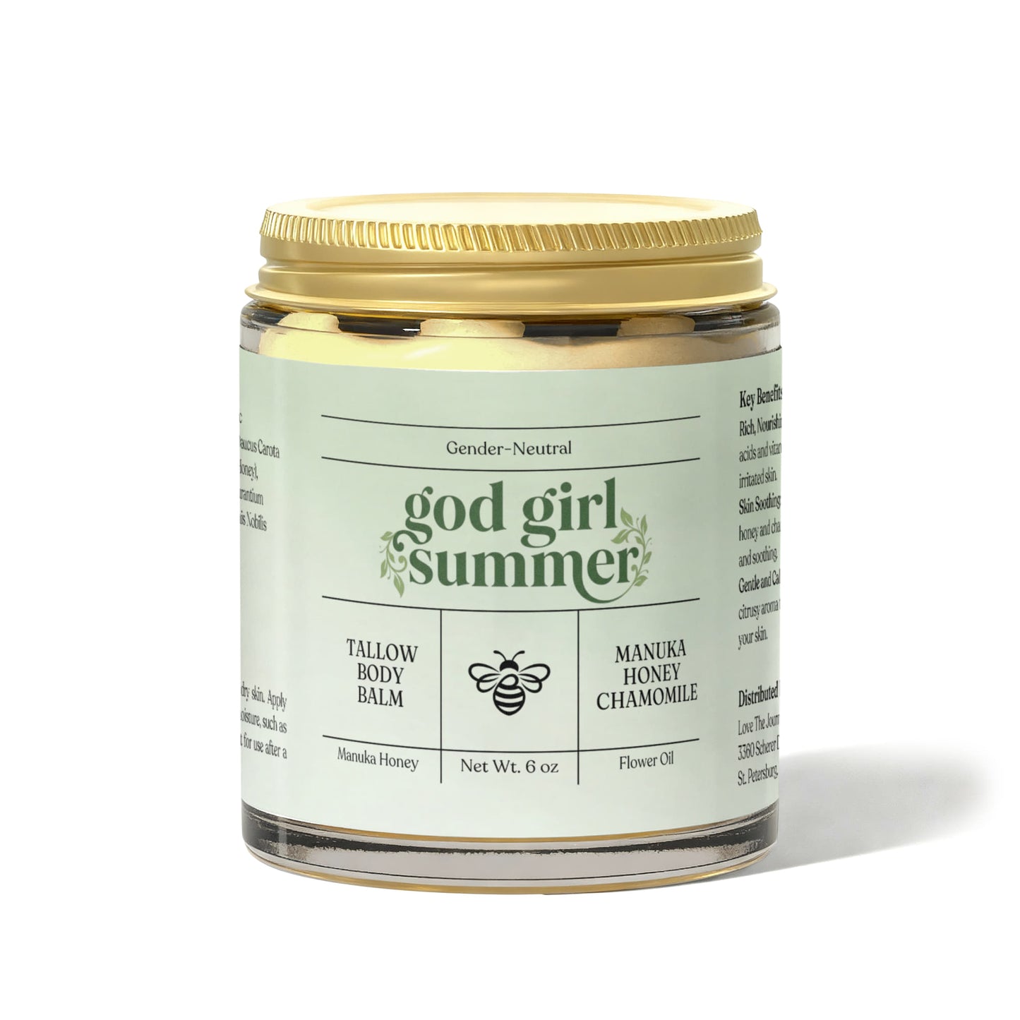 Manuka Honey Chamomile Tallow Body Balm