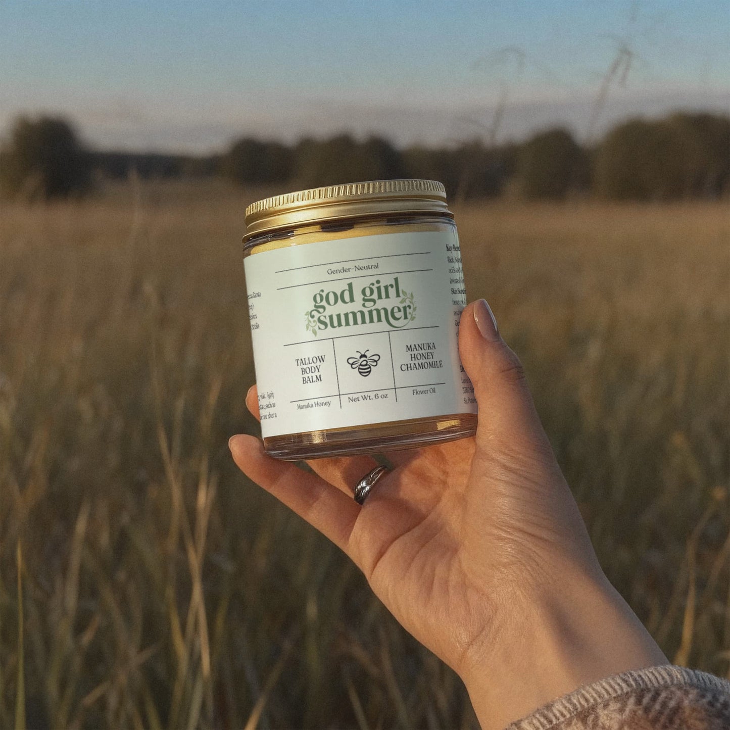 Manuka Honey Chamomile Tallow Body Balm