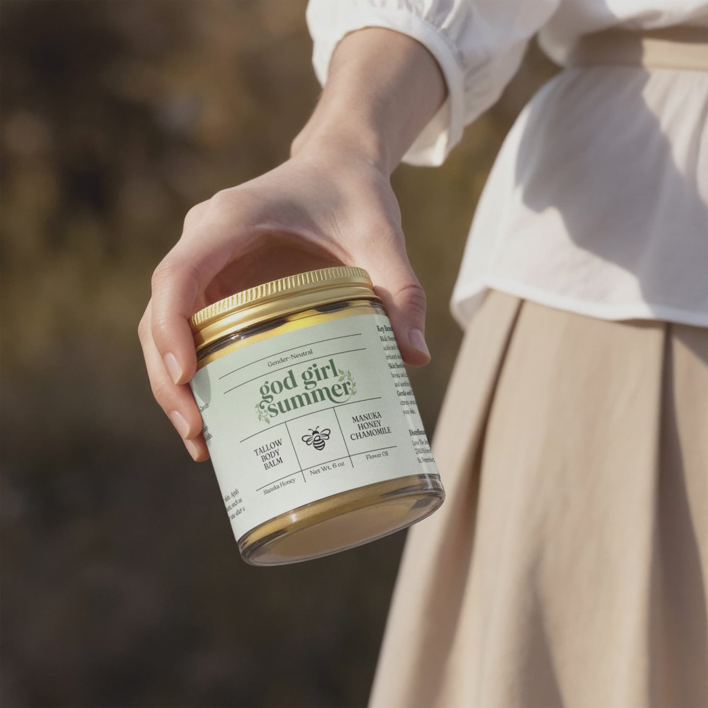 Manuka Honey Chamomile Tallow Body Balm