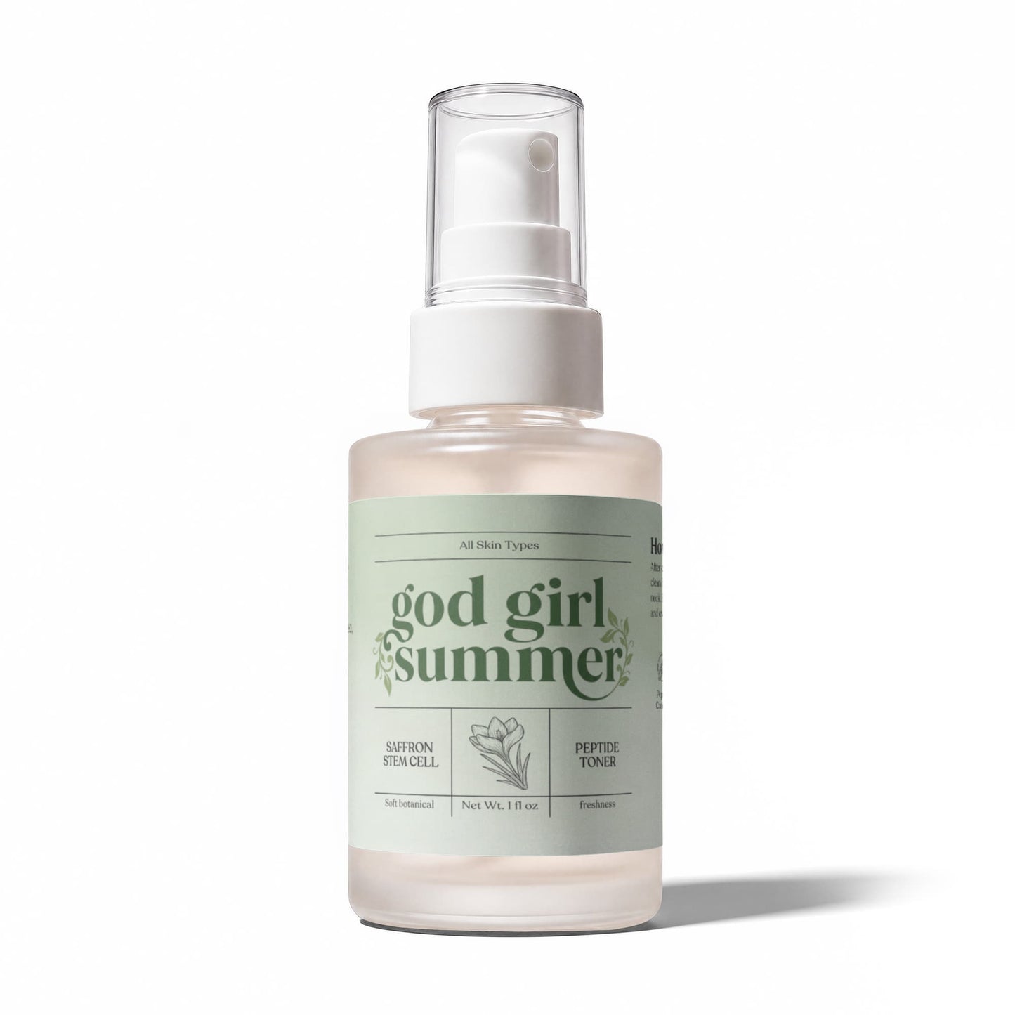 Saffron Stem Cell Peptide Toner