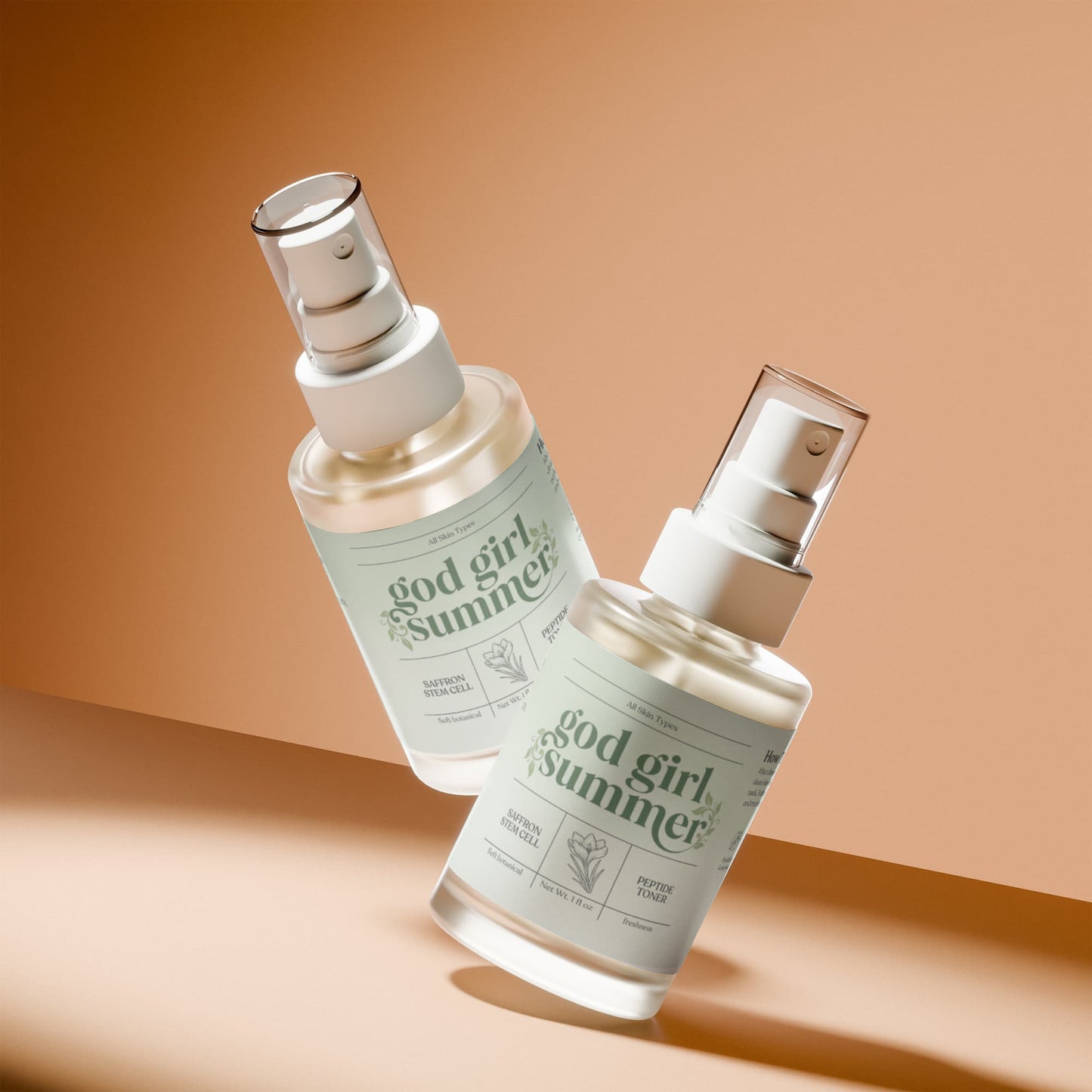 Saffron Stem Cell Peptide Toner