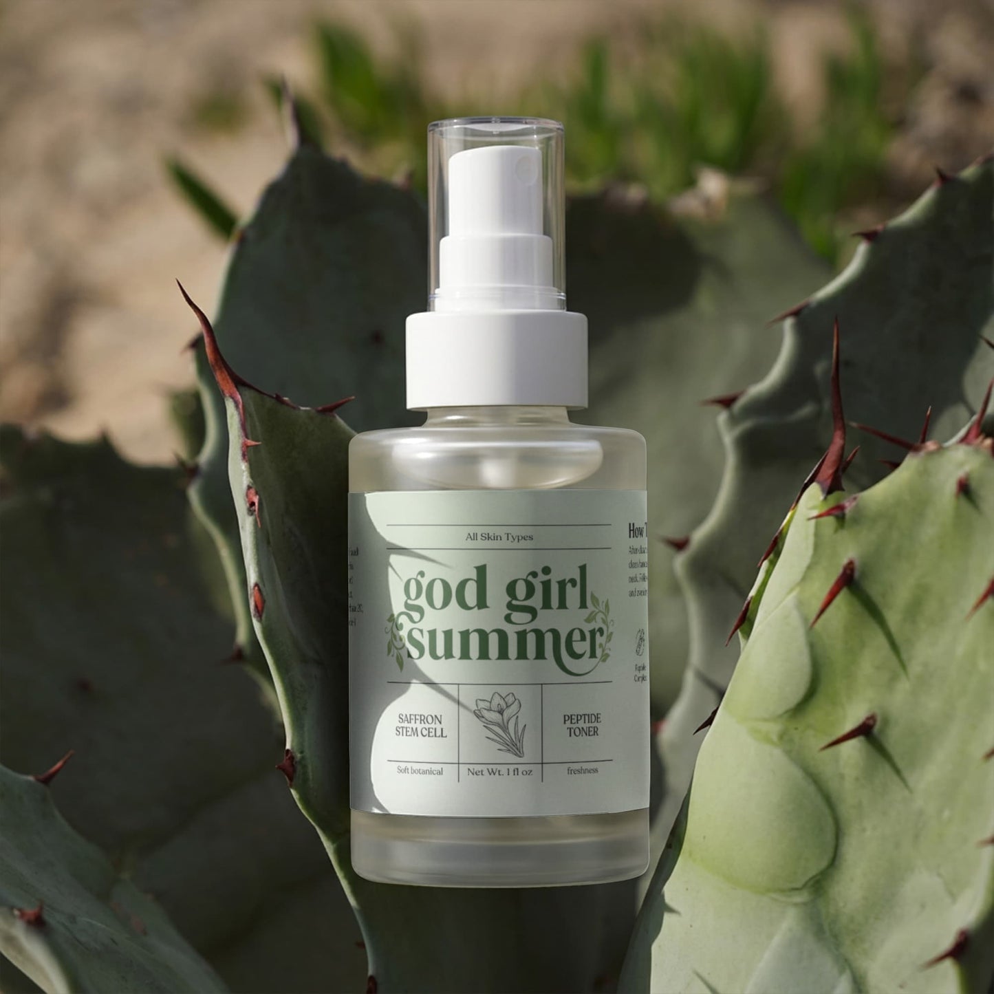 Saffron Stem Cell Peptide Toner