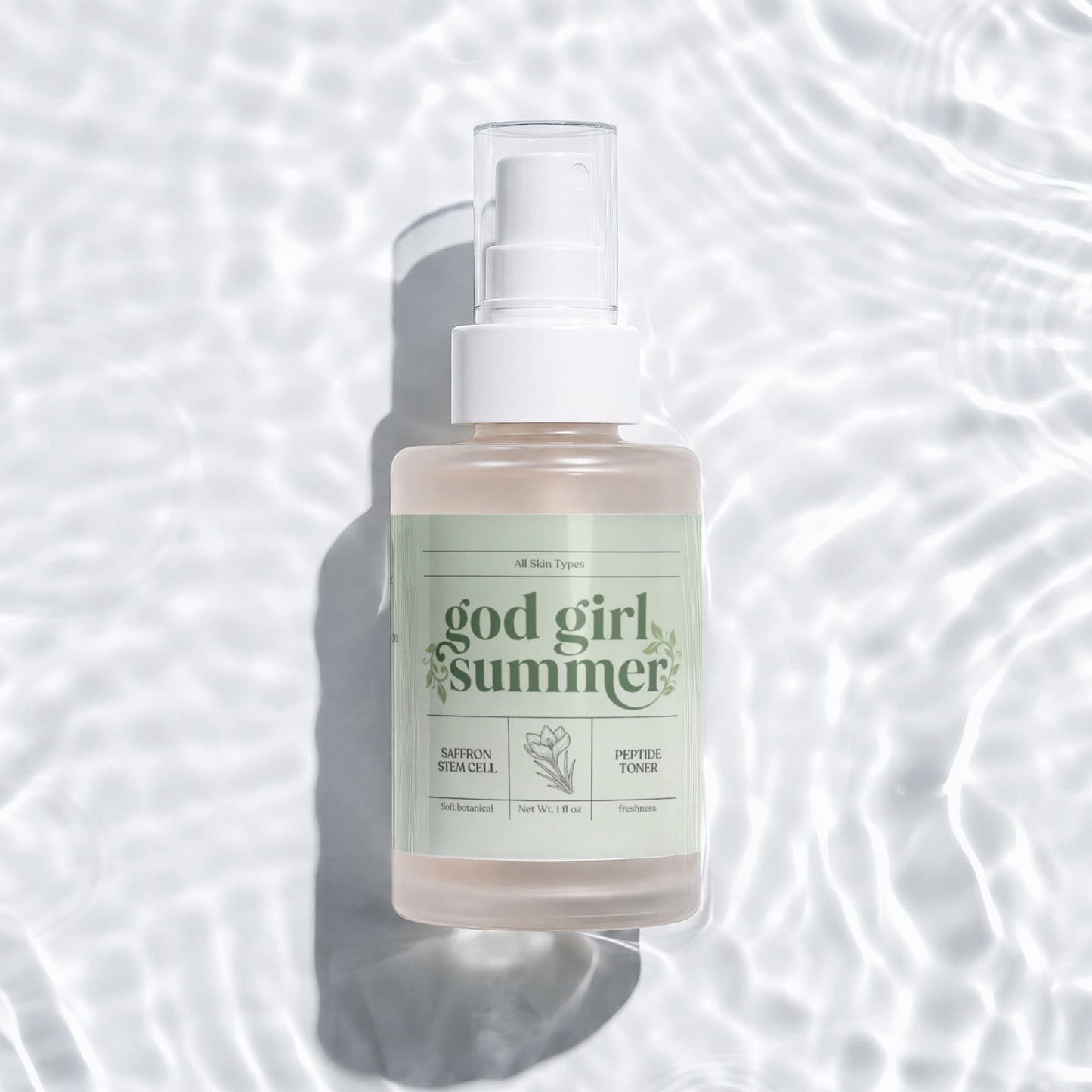 Saffron Stem Cell Peptide Toner