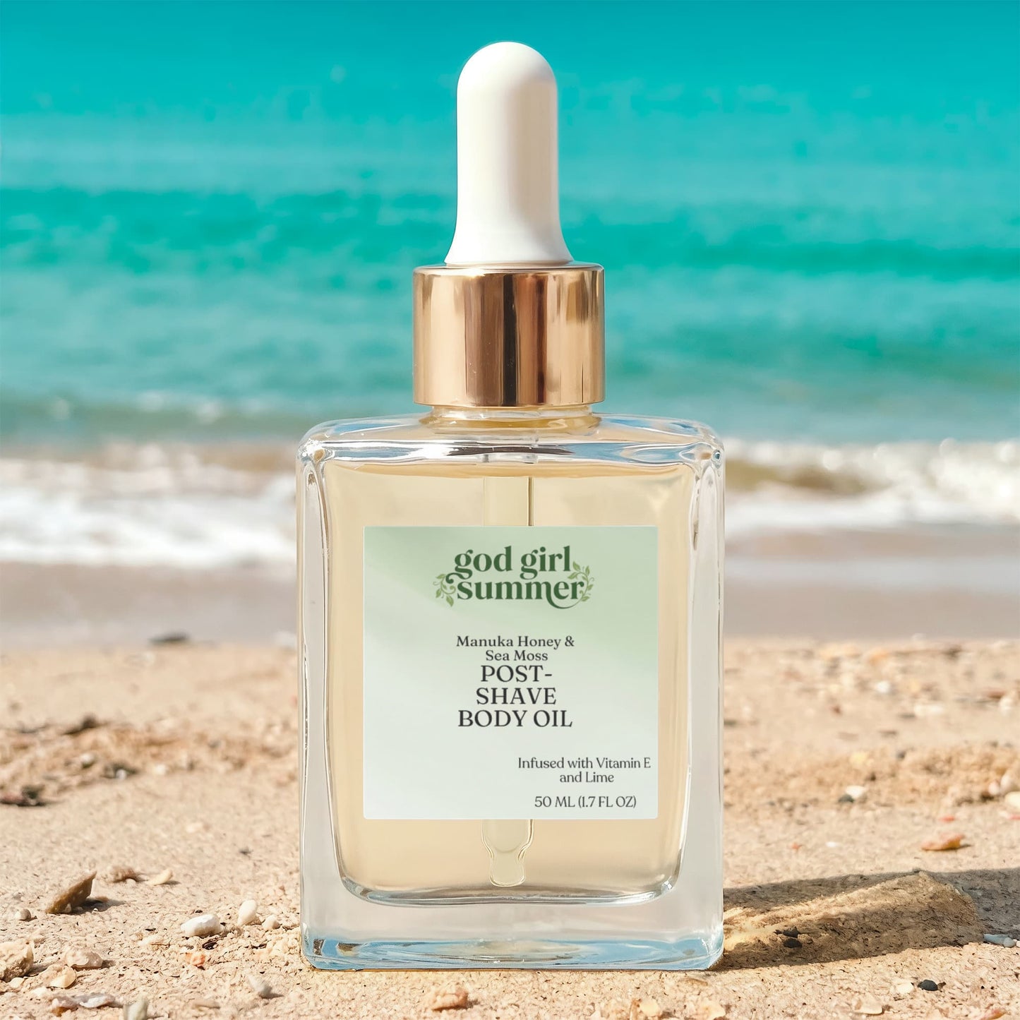 Manuka Honey Sea Moss Post-Shave Oil